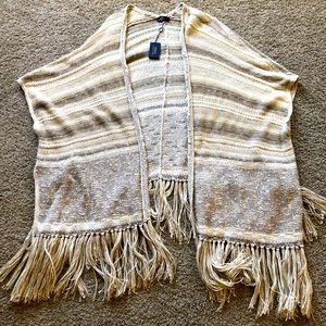 Polo Ralph Lauren Cream Poncho